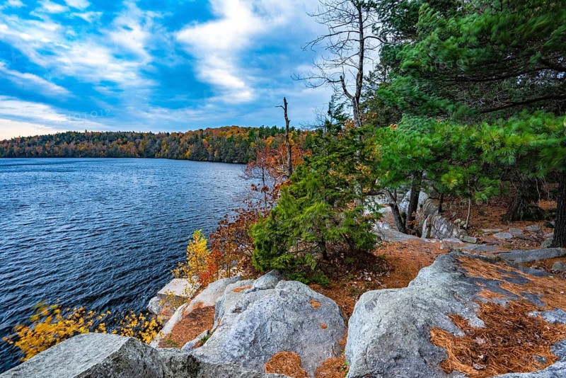 Autumn on Lake Minnewaska State Park