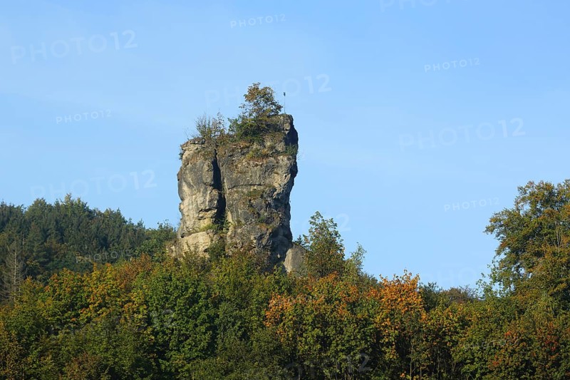 Rock formation near Tuechersfeld