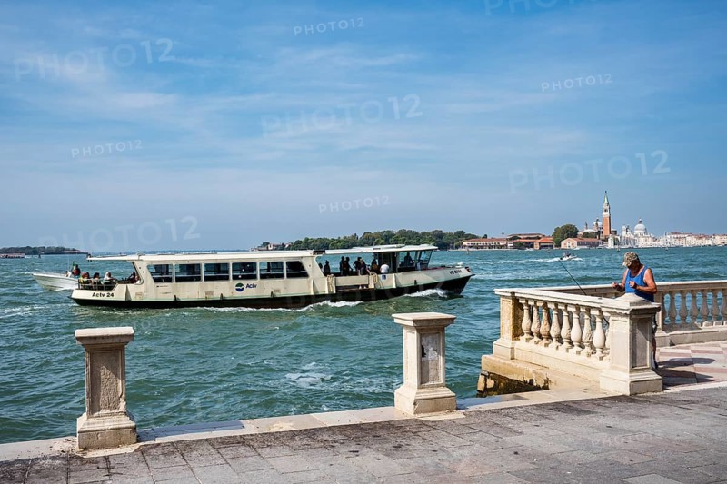 Anglers on the Riva dei Partigiani