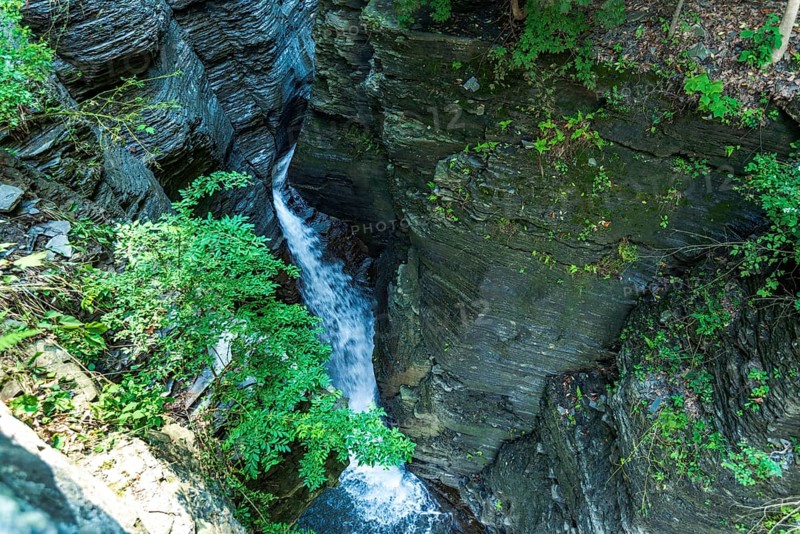Watkins Glen State Park: Gorge Trail entrance and tunnel