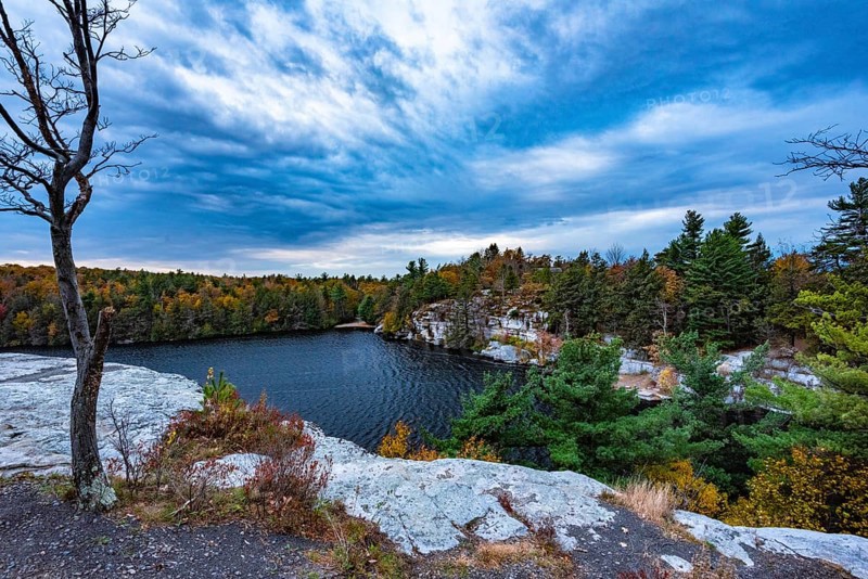 Autumn on Lake Minnewaska State Park
