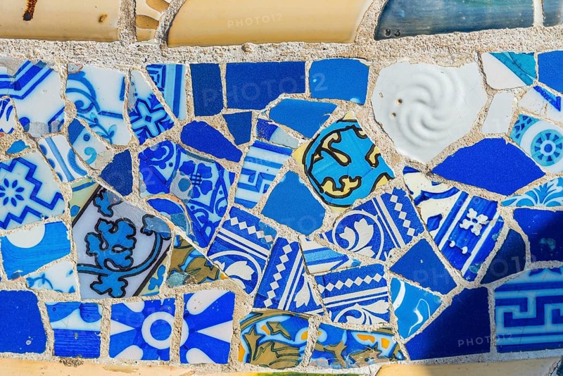 Art made of tiles
