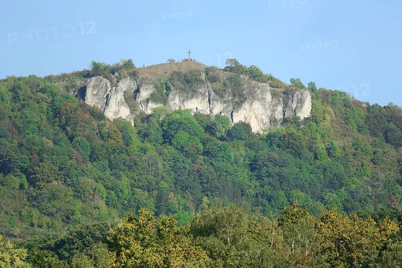 View of Walberla with summit cross