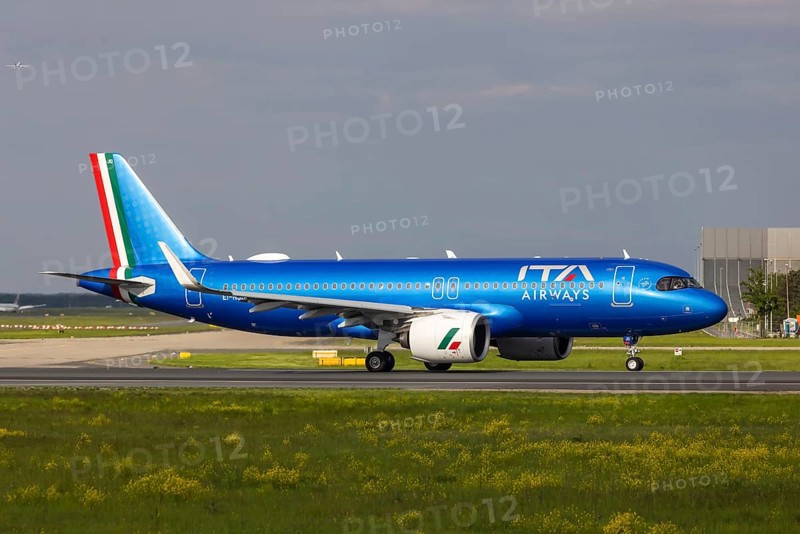 Aircraft on the runway