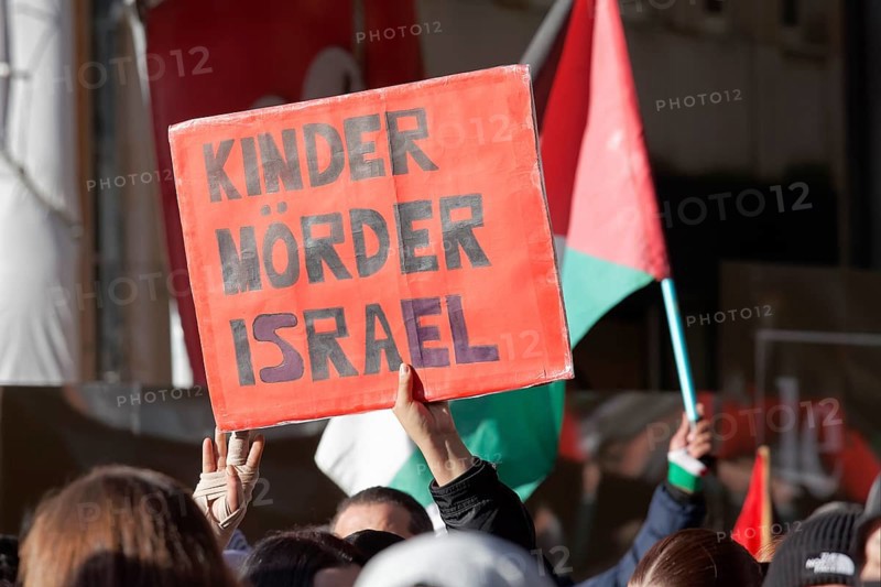 Sign Child Murderer Israel