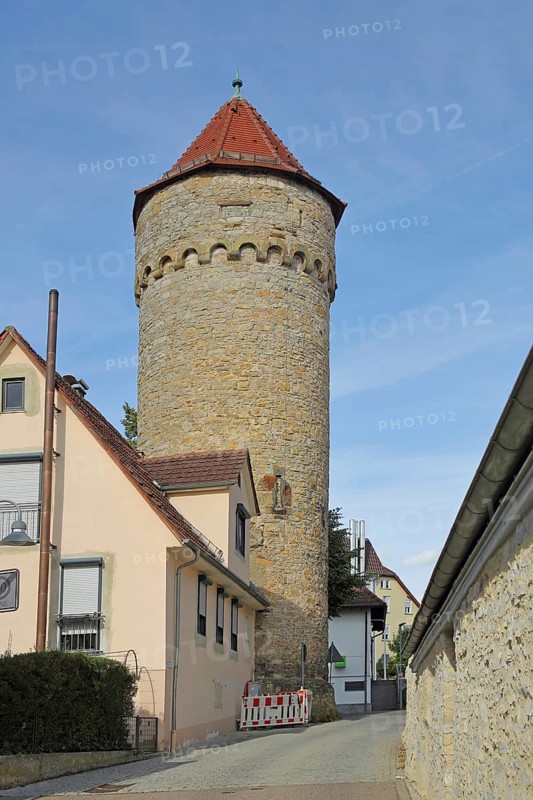 Historic thieves' tower and reel tower built 15th century