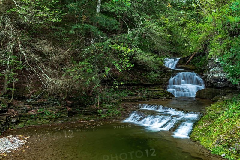 Robert H. Treman State Park: Enfield Falls. Tompkins County