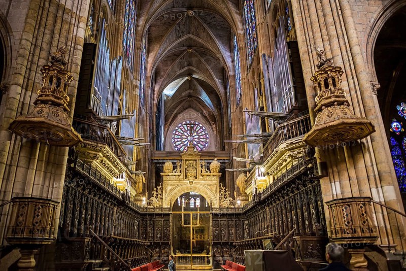 Interior view
