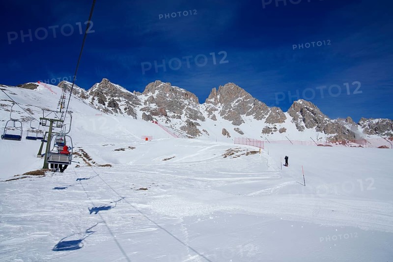 Chairlift ski