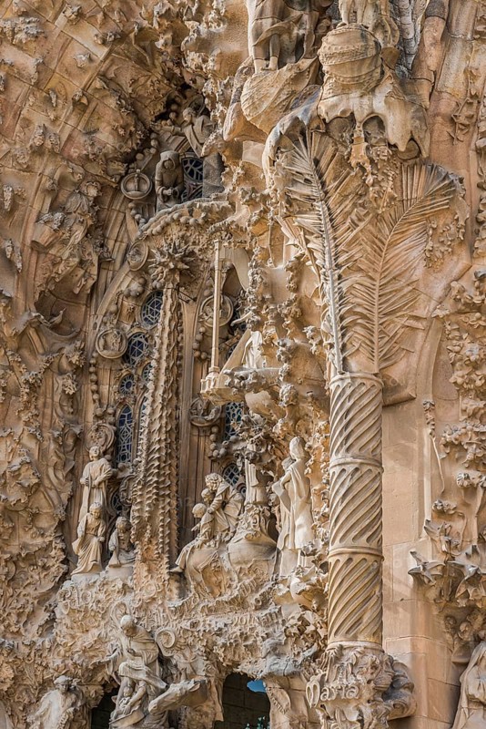 Facade of the Sagrada Familia