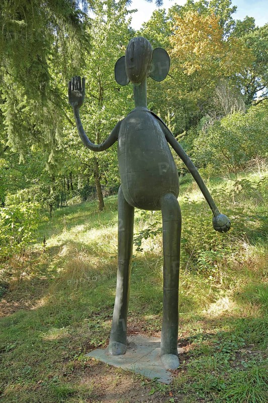 Sculpture Guardian in the Garden of Eden by Heinrich Kirchner 1978