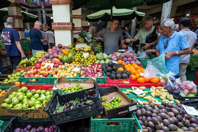 Exotic fruit stall
