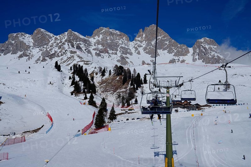 Chairlift ski