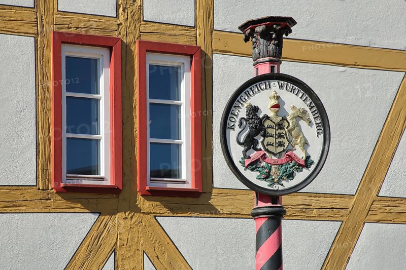 Historical coat of arms of the Kingdom of Wuerttemberg