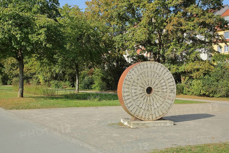 Sculpture Wheel-Disc by Gerhard Nerowski 2001