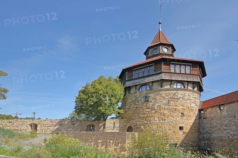 Inner courtyard with Thick Tower