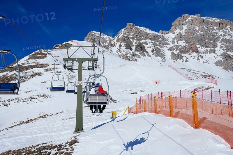 Chairlift ski
