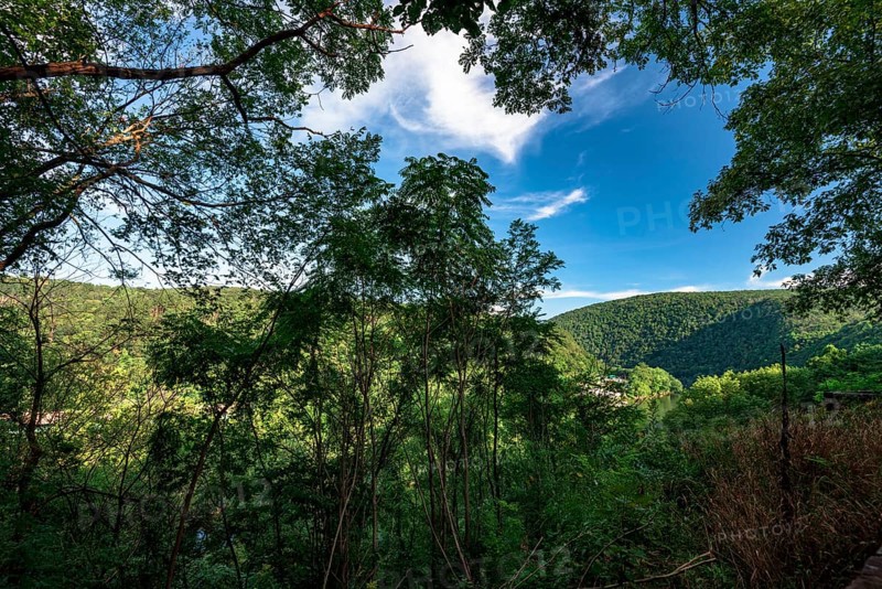 View on the Delaware Water Gap and Delaware River