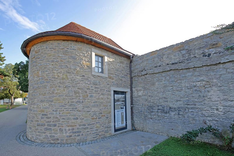 Historic town wall cottage