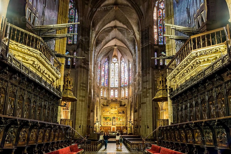 Interior view