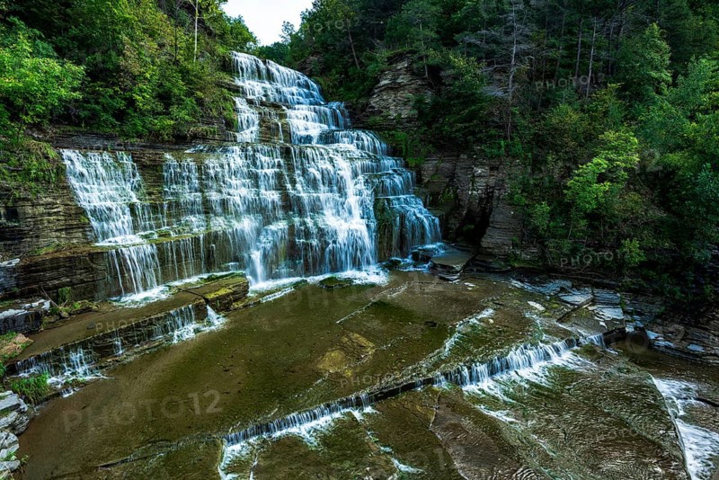 View on Hector Falls on Seneca Lake