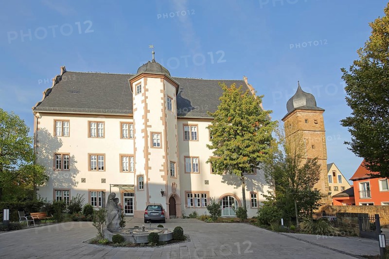 Former bailiwick and now retirement home with historic owl tower