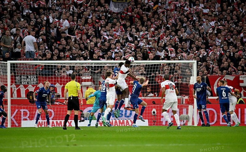 Penalty area scene