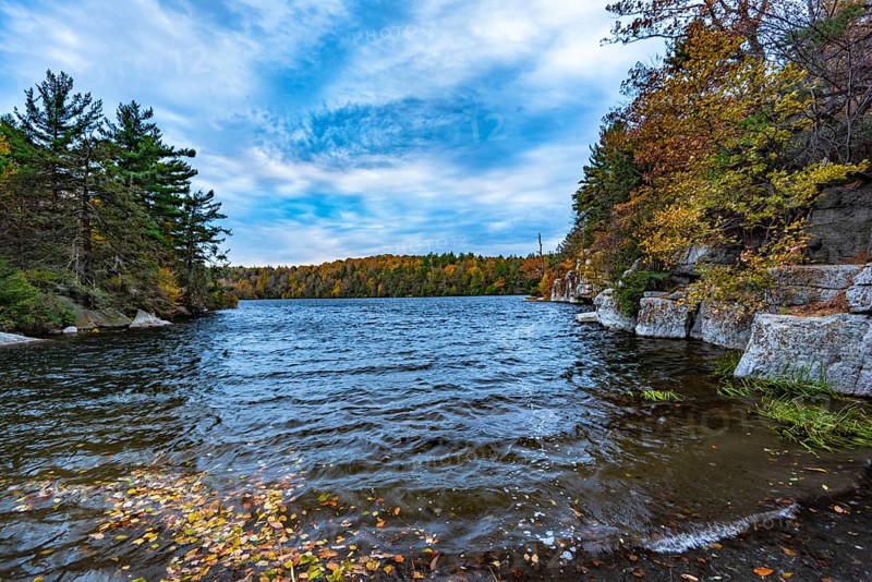 Autumn on Lake Minnewaska State Park