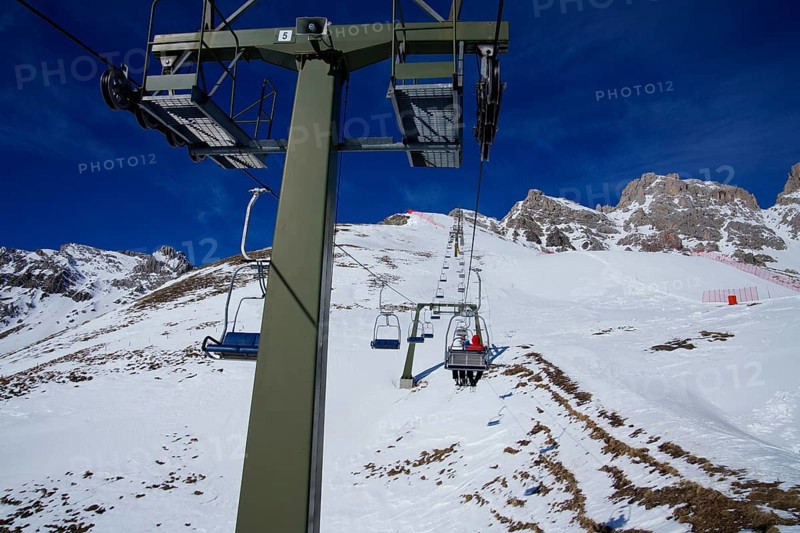Chairlift ski