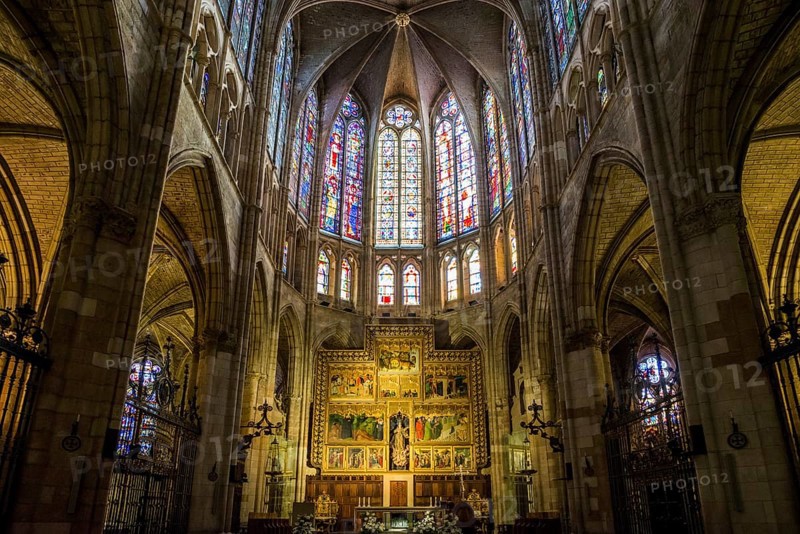 Interior view