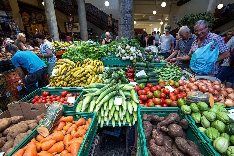 Exotic fruit stall