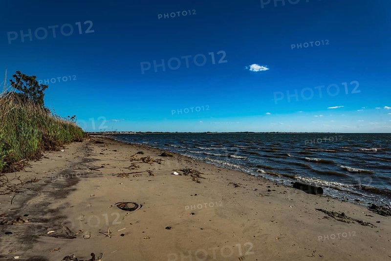 The Barren Island shore on the side of the Dead Horse Bay