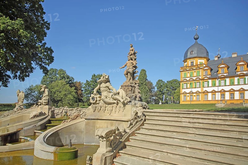 Baroque fountain built in 1771