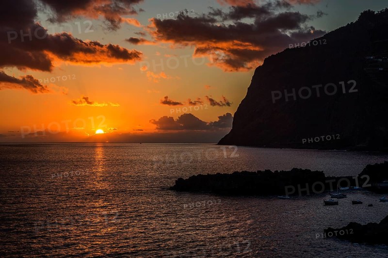 Camara de Lobos in the evening light