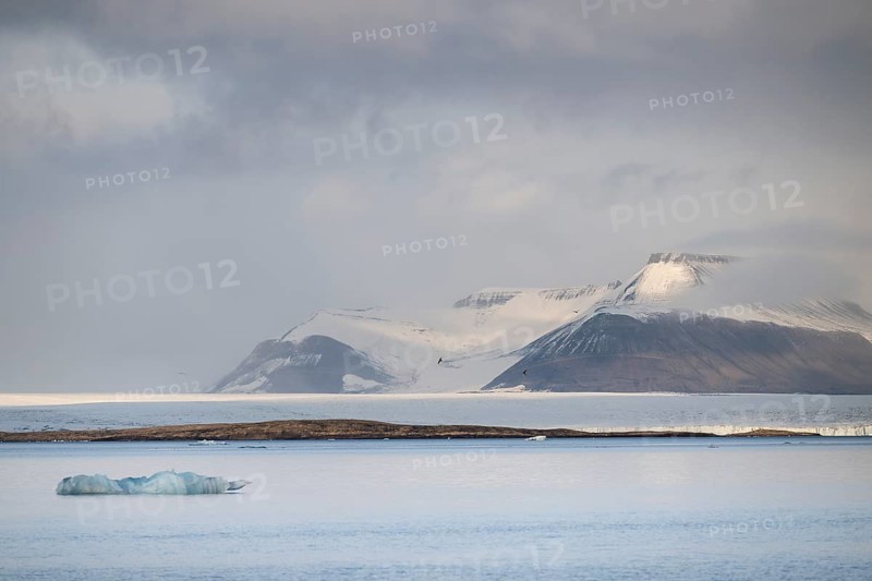 Glaciated mountains