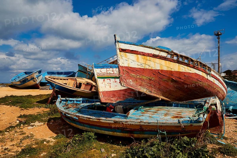 Boats on top of each other