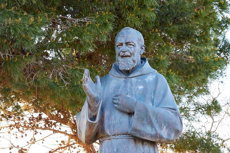 Bronze statue