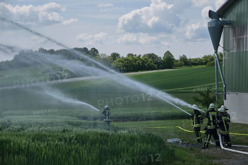 Fire drill in the countryside