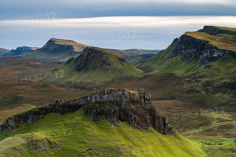 View of rocky landscape Quiraing