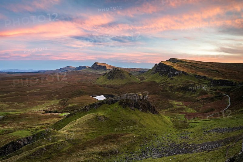 View of rocky landscape Quiraing