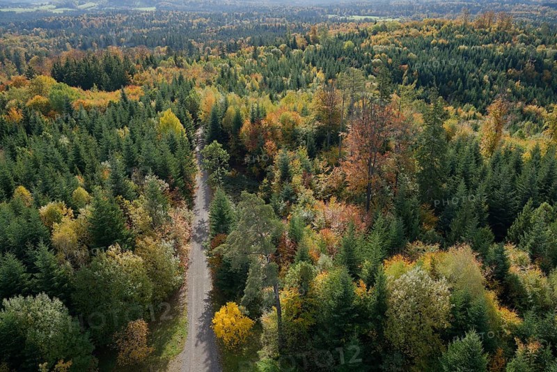 Autumn landscape near Sulzbach-Laufen