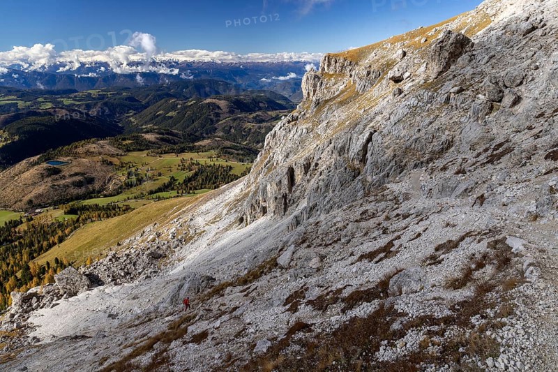 Ascent to the Vajolon Pass