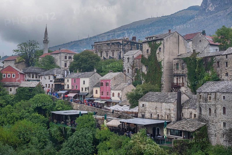 Old town with Karadjoz Beg Mosque