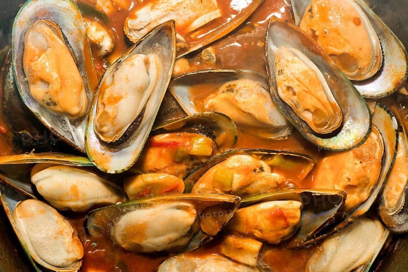 New zealand green-lipped mussels