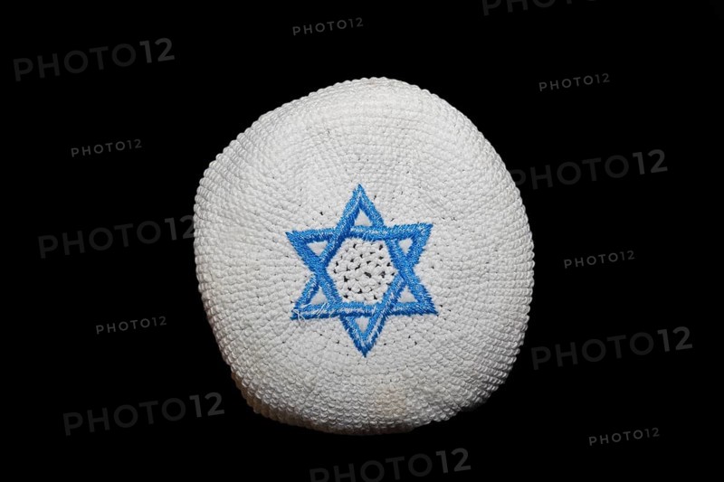 A knitted version of the kippa