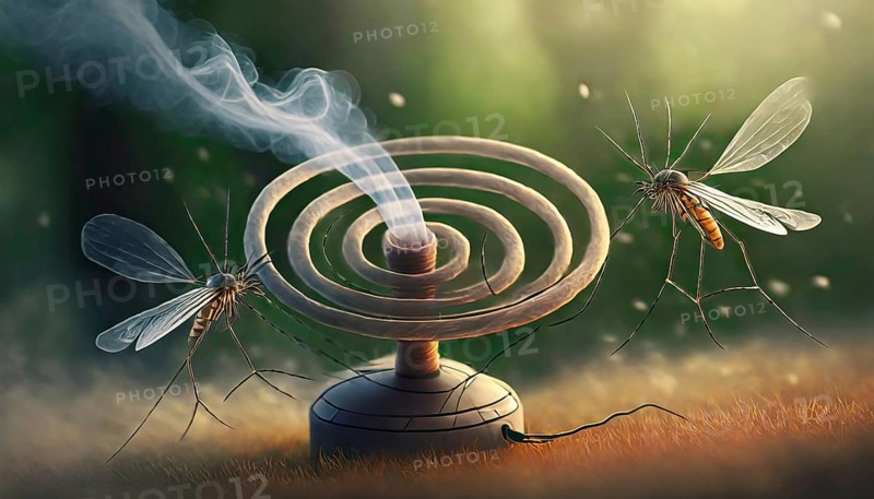 Spiral coil smoking