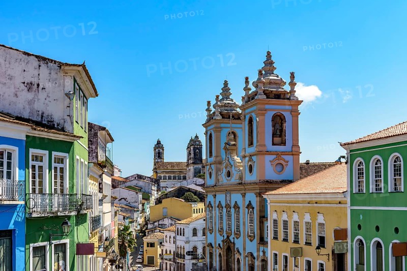 Historic neighborhood of Pelourinho in Salvador
