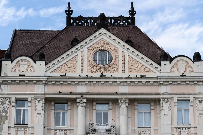 House facades on the main square