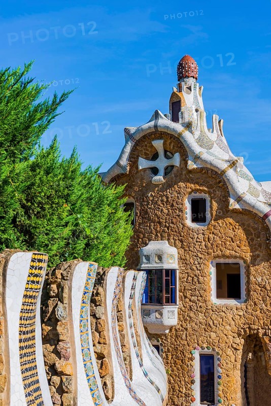 Porter's lodge pavilion in Park Guell