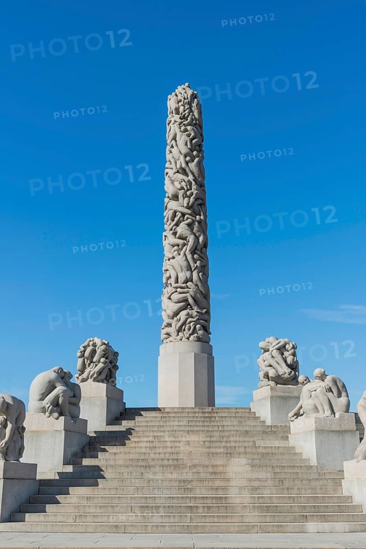 Monolith Sculpture by Gustav Vigeland
